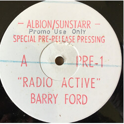 Barry Ford (2) Radio-Active USED VINYL 12INCH 45 RPM PROMO WHITE LABEL