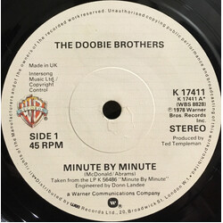The Doobie Brothers Minute By Minute USED VINYL 7INCH 45 RPM