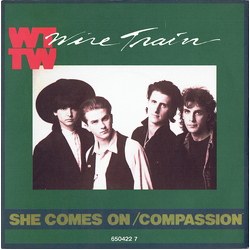 Wire Train She Comes On / Compassion Vinyl 7" USED