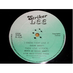Sugar Minott I Know Them Love It Vinyl 12" USED