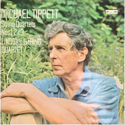 Sir Michael Tippett / The Lindsays String Quartets Nos. 1, 2 & 3 Vinyl LP USED