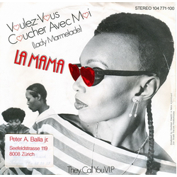 La Mama Voulez-Vous Coucher Avec Moi (Lady Marmelade) Vinyl 7" USED