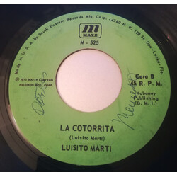 Luisito Martí Mama Es La Que Sabe / La Cotorrita USED VINYL 7INCH SINGLE