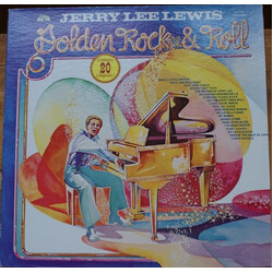 Jerry Lee Lewis Golden Rock & Roll (Contains 20 Originals!) Vinyl LP USED