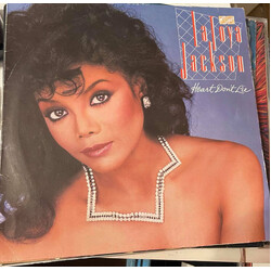 La Toya Jackson Heart Don't Lie Vinyl LP USED