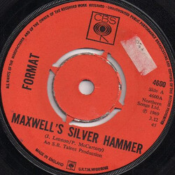 Format (10) Maxwell's Silver Hammer USED VINYL 7INCH SINGLE 45 RPM
