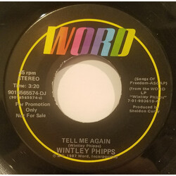 Wintley Phipps Tell Me Again USED VINYL 7INCH 45 RPM SINGLE PROMO