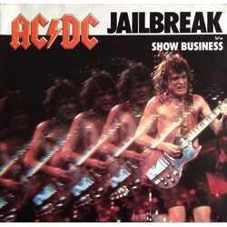 AC/DC Jailbreak b/w Show Business USED VINYL 7INCH SINGLE 45 RPM