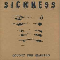 Sickness Sought For Slaying Vinyl LP USED