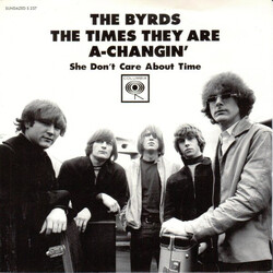The Byrds The Times They Are A-Changin' USED VINYL 7INCH 45 RPM RECORD STORE DAY LIMITED EDITION
