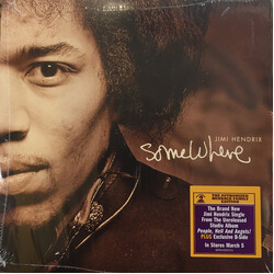 Jimi Hendrix Somewhere USED VINYL 7INCH 45 RPM SINGLE NUMBERED
