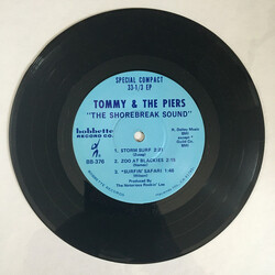 Tommy & The Piers The Shorebreak Sound USED VINYL 7INCH 33 S RPM EP