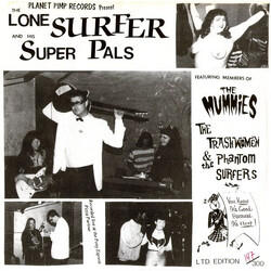 The Lone Surfer And His Super Pals Church Key USED VINYL 7INCH SINGLE 45 RPM LIMITED EDITION