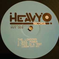 The Lowdown (2) Soul Power USED VINYL 12INCH