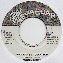 Dennis Brown / Mafia & Fluxy Why Can't I Touch You USED VINYL 7INCH 45 RPM