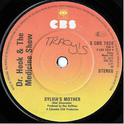Dr. Hook & The Medicine Show Sylvia's Mother USED VINYL 7INCH 45 RPM SINGLE REISSUE