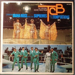The Supremes / The Temptations (The Original Sound Track From) TCB Vinyl LP USED