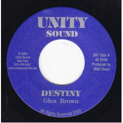 Glen Brown / Ranking Joe Destiny USED VINYL 7INCH 45 RPM