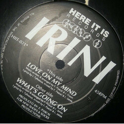 Irini Love On My Mind Vinyl 12" USED