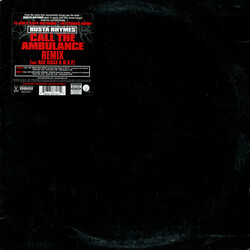 Busta Rhymes / Rah Digga / M.O.P. Call The Ambulance (Remix) USED VINYL 12INCH 33 S RPM