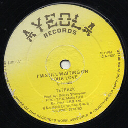 Tetrack I'm Still Waiting On Your Love / She Boom Vinyl 12" USED