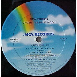 New Edition Under The Blue Moon Vinyl LP USED
