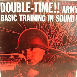 Lee Nichols Double-Time!! Army Basic Training In Sound! Vinyl LP USED