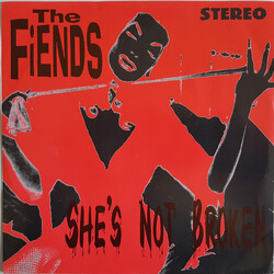 The Fiends (2) She's Not Broken USED VINYL 7INCH 45 RPM SINGLE WHITE LABEL STEREO