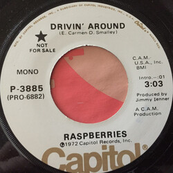 Raspberries Drivin' Around USED VINYL 7INCH 45 RPM PROMO