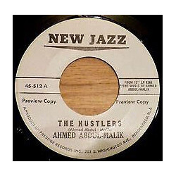 Ahmed Abdul-Malik The Hustlers / La Ibkey USED VINYL 7INCH 45 RPM SINGLE PROMO
