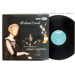 Carole Simpson All About Carole Vinyl LP USED