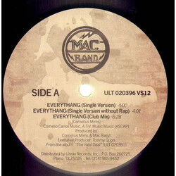 Mac Band Featuring The McCampbell Brothers Everythang USED VINYL 12INCH