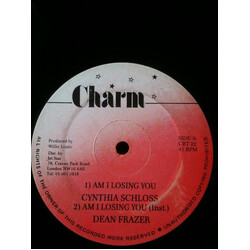 Cynthia Schloss Am I Losing You USED VINYL 12INCH 45 RPM