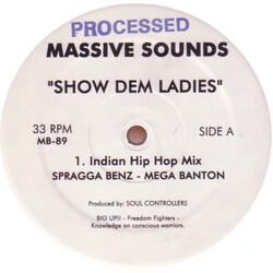 Spragga Benz / Mega Banton / Bounty Killer / Sizzla Show Dem Ladies / War Book Pull Up Vinyl 12" USED