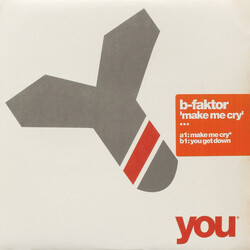 B-Faktor Make Me Cry USED VINYL 12INCH 33 S RPM