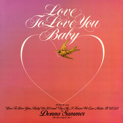 Donna Summer Love To Love You Baby Vinyl LP USED