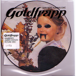Goldfrapp Satin Boys, Flaming Chic Vinyl 7" USED