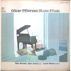 Oscar Peterson Blues Etude Vinyl LP USED