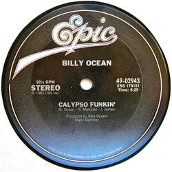 Billy Ocean Calypso Funkin' Vinyl 12" USED