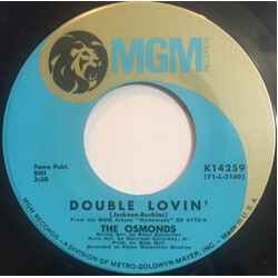 The Osmonds Double Lovin' USED VINYL 7INCH 45 RPM MONO