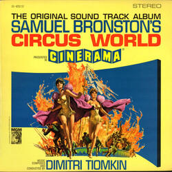 Dimitri Tiomkin Circus World - The Original Sound Track Album Vinyl LP USED
