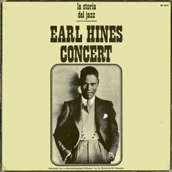 Earl Hines Earl Hines Concert Vinyl LP USED