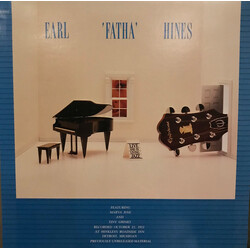 Earl Hines Live And In Living Jazz Vinyl LP USED