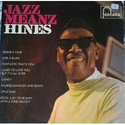 Earl Hines Jazz Meanz Hines Vinyl LP USED
