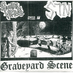 Social Virus / STN (2) Graveyard Scene USED VINYL 7INCH EP 33 S RPM