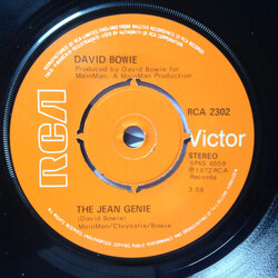 David Bowie The Jean Genie USED VINYL 7INCH 45 RPM SINGLE STEREO