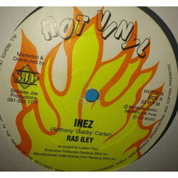 Ras Iley Inez USED VINYL 12INCH 33 S RPM