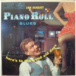 Jan August Piano Roll Blues Vinyl LP USED