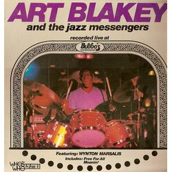 Art Blakey & The Jazz Messengers / Wynton Marsalis Live At Bubba's Jazz Restaurant Vinyl LP USED