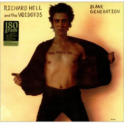 Richard Hell & The Voidoids Blank Generation Vinyl LP USED